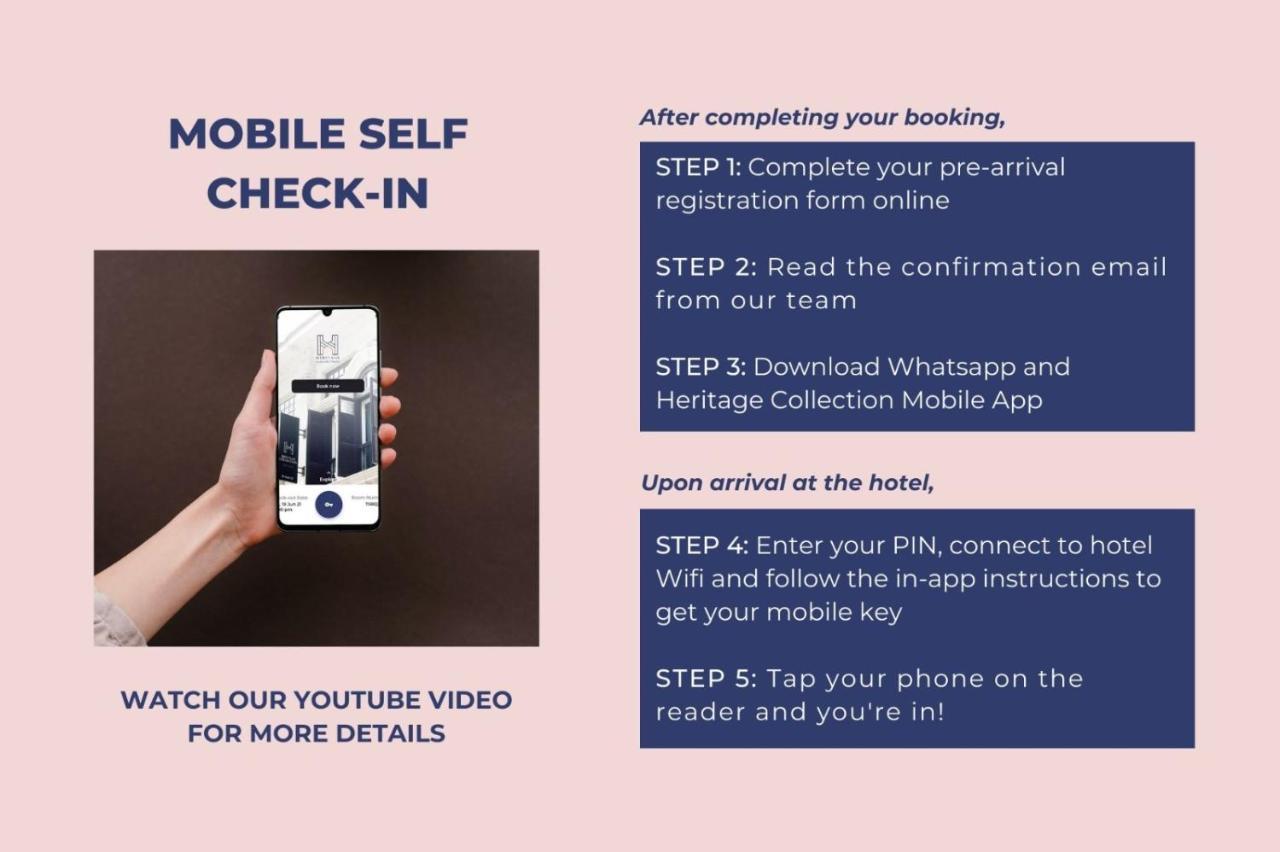 Heritage Collection On Arab - Mobile App Check-In Singapore Eksteriør bilde
